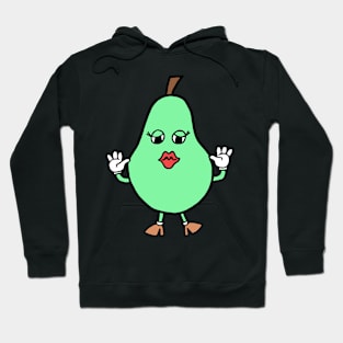 Cartoon Pear Hoodie